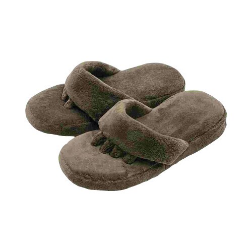 マイクロファイバー5本指Lブラウン