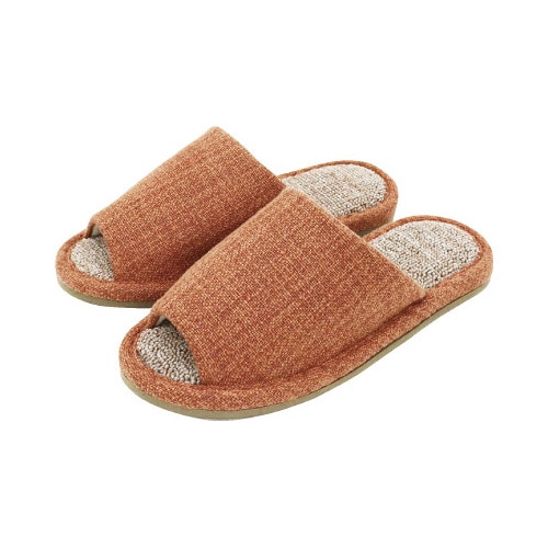 ecru絨毯パイルMグレイオレンジ