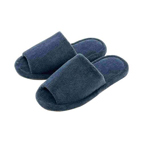 マイクロファイバー洗える外縫いLネイビー