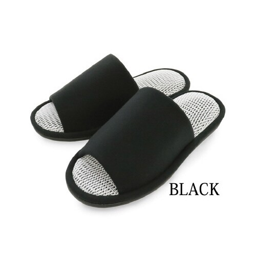 モノクロニット外縫いLブラック