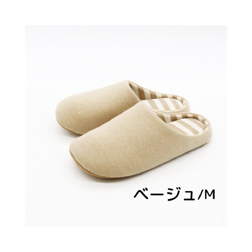 ニットボーダー成型チャールスMベージュ