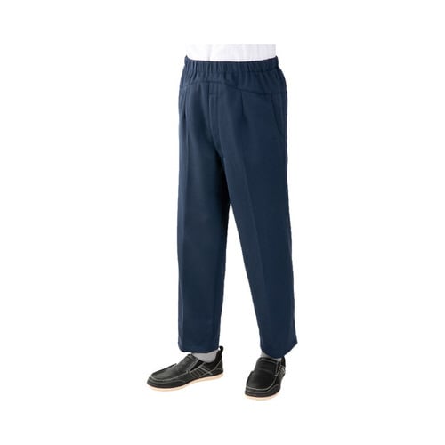 背中が出にくい深履きパンツ 紳士用 M ネイビー