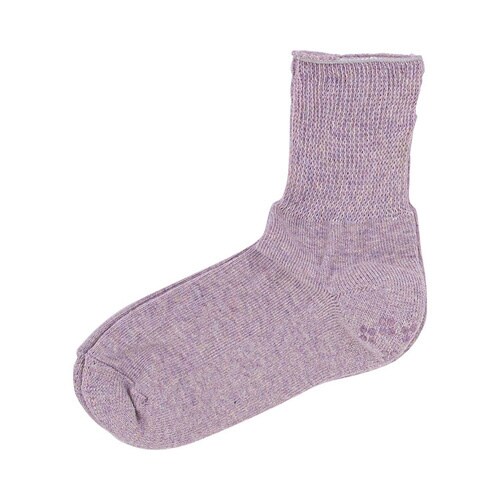 口ゴムゆるっとフィット足底クッション M パープル