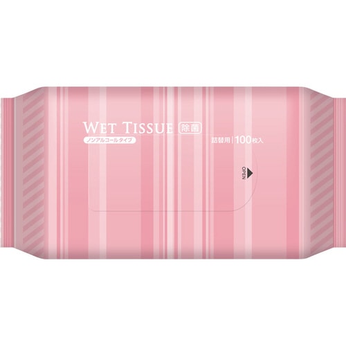 除菌ノンアルコールウェットティッシュ BOX詰替