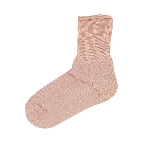 口ゴムゆるっとフィット足底クッション M オレンジ