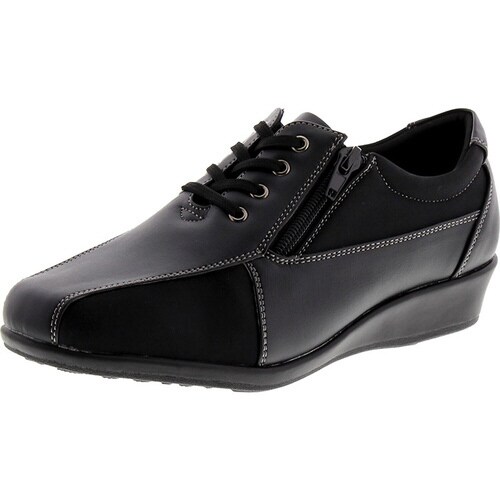 テクシー ファスナー ブラック 23.0cm