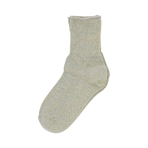 口ゴムゆるっとフィット足底クッション M グリーン