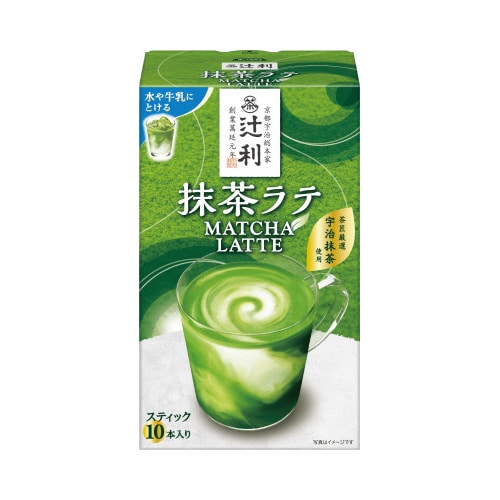 辻利 抹茶ラテ 10P