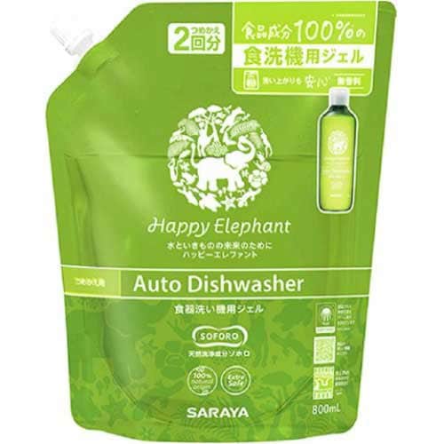 ハッピーE食器洗い機用ジェル詰替800ML×4