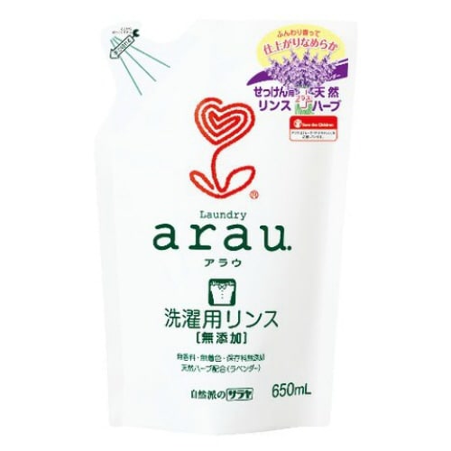 アラウ洗たく用リンス仕上剤詰替用650ML