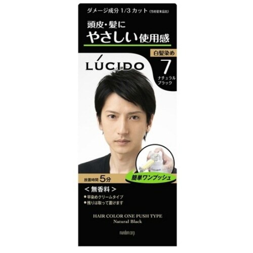 ルシードケアカラーナチュラルブラック×4