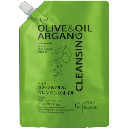 オリブアルガンクレンジングオイル替450M×4
