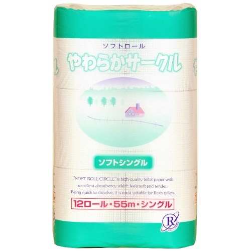 やわらかサークル 12ロールシングル