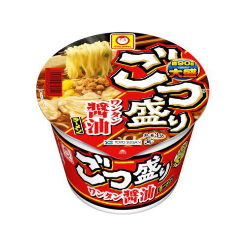 ごつ盛り ワンタン醤油 カップ 117g×12