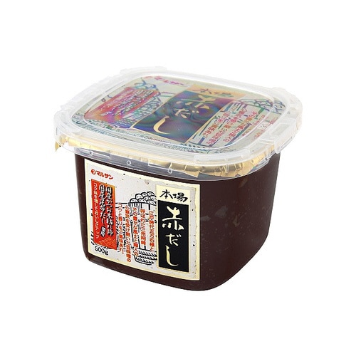 マルサン 本場赤だし カップ 500g ×8