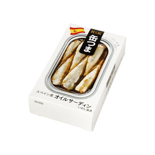 缶つま スペイン産 オイルサーディン 85g×25
