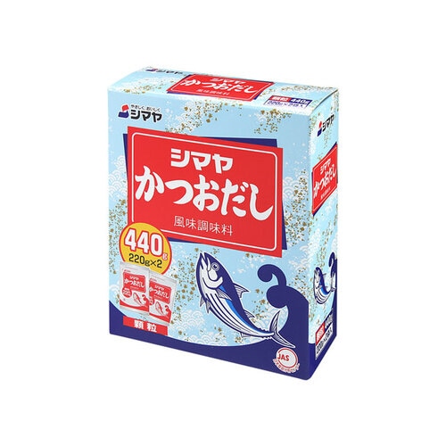 かつおだし 顆粒 220g2袋入×12