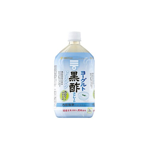 ミツカン ヨーグルト黒酢 ストレート 1L×12