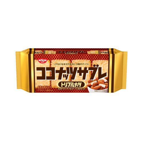 ココナッツサブレトリプルナッツ 16枚×12
