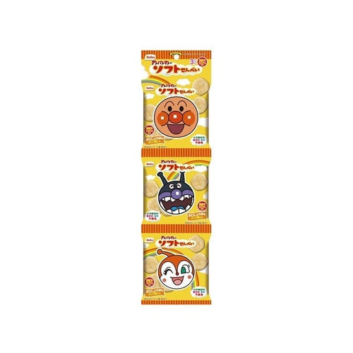 アンパンマンのソフトせん 3袋×12