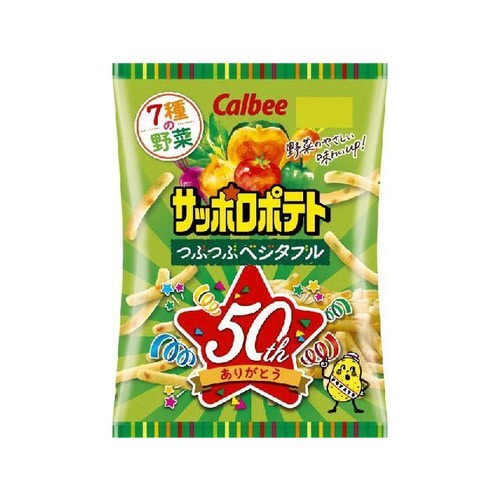 サッポロポテトつぶベジタブル 72g×12