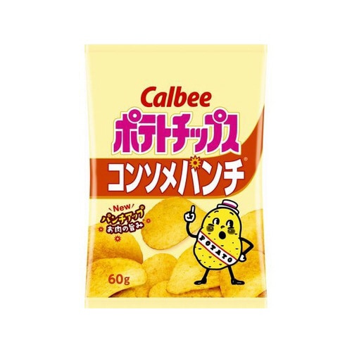 ポテトチップスコンソメパンチ 60g×12