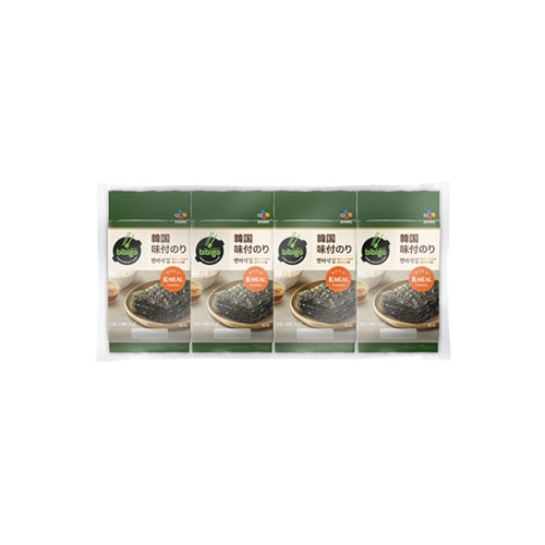 bibigo 韓国味付のり8切8枚 8袋×12