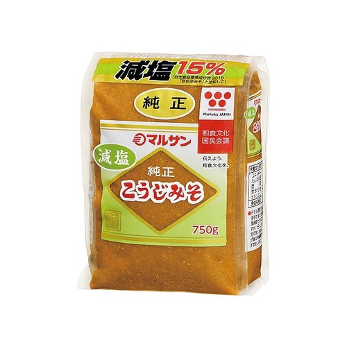 減塩純正こうじみそ 750g×12