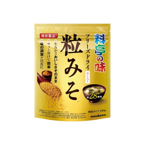 料亭の味 フリーズドライ 粒みそ 200g×12