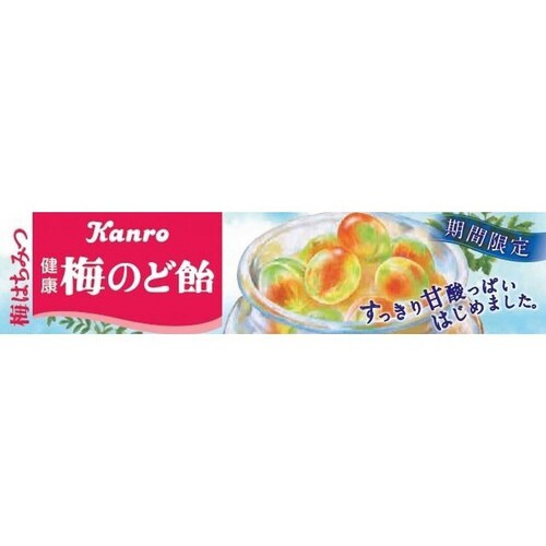 健康梅のど飴 スティック 11粒×10