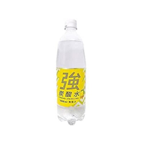 強炭酸水 レモン 1L×15