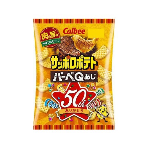 サッポロポテトバーベQあじ 72g×12