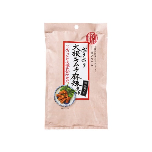 目利き ポリポリ大根キムチ麻辣風味 42g×12