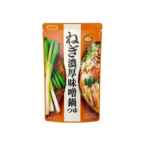 ねぎ濃厚味噌鍋つゆ 750g ×10