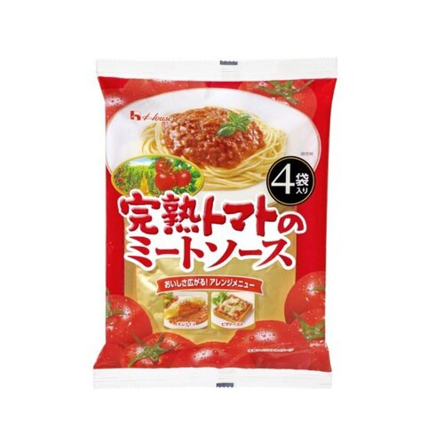 完熟トマトのミートソース130g×4袋×6