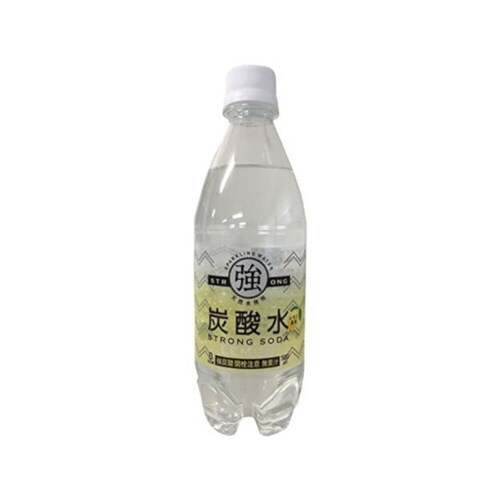 強炭酸水 レモン ペット 500ml×24