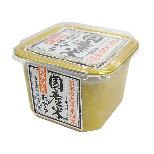 国産米だから(無添加生味噌)カップ 750g×6