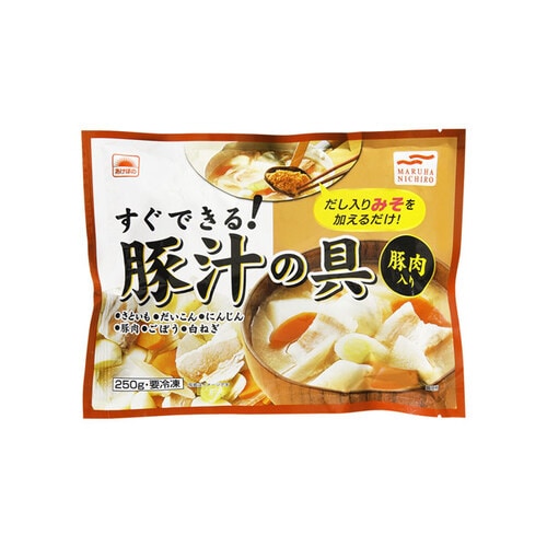 【冷凍】すぐできる豚汁の具 250g×20