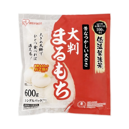 低温製法米の生まるもち 大判個包装600g×12