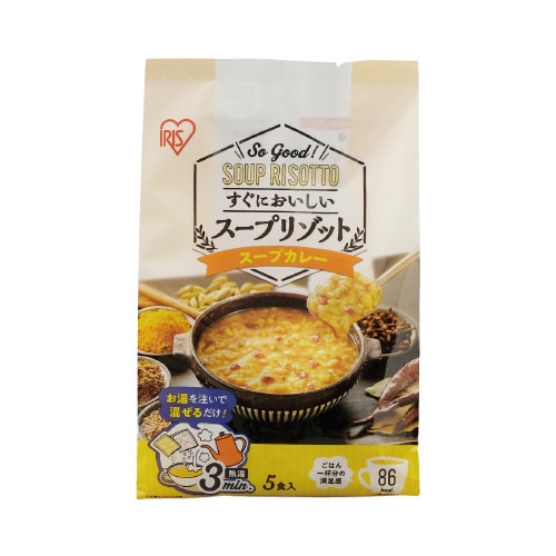 スープリゾット スープカレー5食パック×18