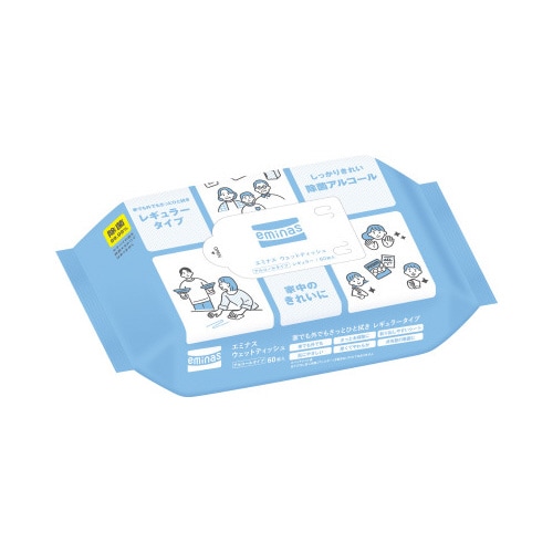 eminas アルコールウェット レギュラー×8