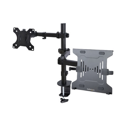 モニターアーム ノートPCトレイ付