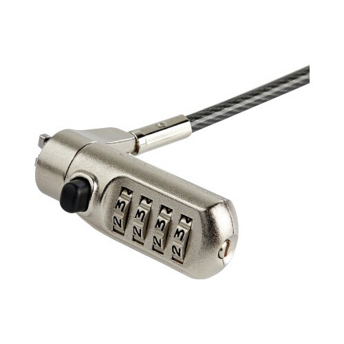 ノートPC用スチールワイヤーロック 2m