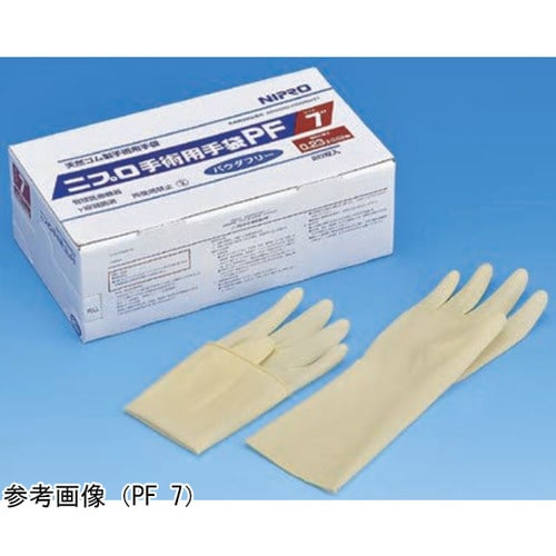 医≫ニプロ手術用手袋 PF 6 オレンジ 20双入