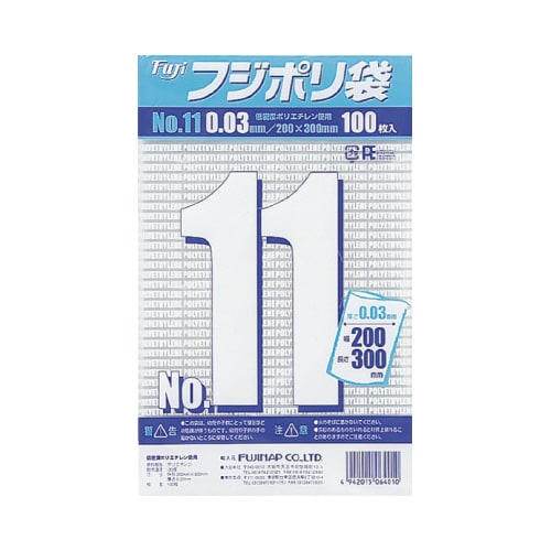 フジポリ袋03No.11100枚入×60