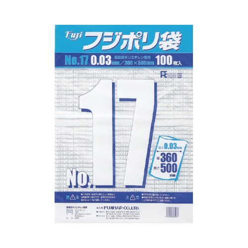 フジポリ袋03No.17紐付100枚入×20