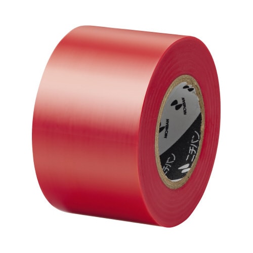 ビニールテープ 38mm×10m 赤