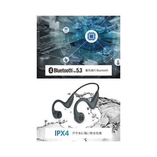 骨伝導BluetoothヘッドセットTBS71GY