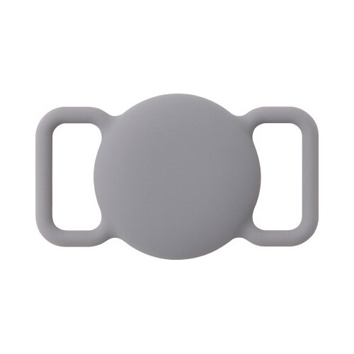 スマートタグ ペットケース グレー