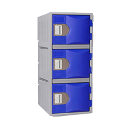 樹脂製耐酸キャビネット薬品保管庫H385L/3−F